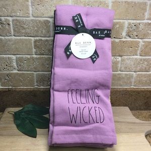 🆕 Rae Dunn Halloween Kitchen Towels - Set of 4 🎃